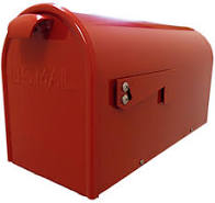 red mail box